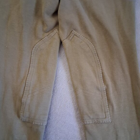 Tuff Rider Women's Size 30 Beige Cotton Schoolers Pull On Breeches - Picture 5 of 11